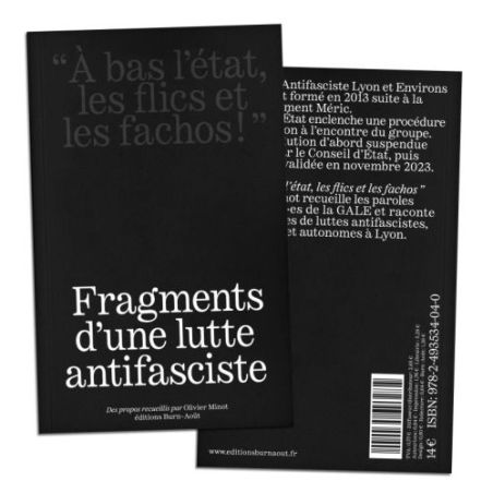 « À bas l’état, les flics et les fachos ! »